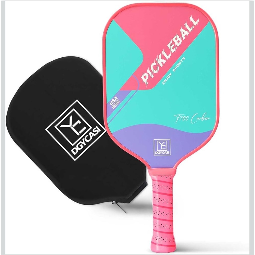 YC DGYCASI Pickleball Paddle T700 Carbon 16mm USA Approved w/ Case